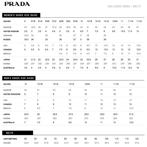 prada size chart|prada dress size chart.